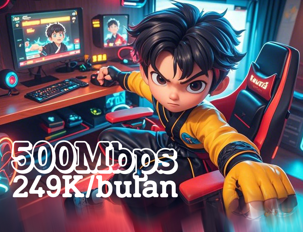Paket Up to 500Mbps Harga Terjangkau